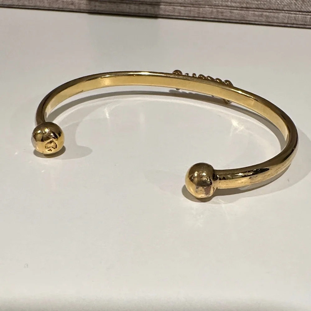 kate spade Gold 'Smile' Bracelet - Picture 4 of 4